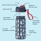 Bentgo Kids Prints Water Bottle (2-Pack)